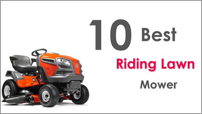 Best 42 Inch Riding Lawn Mower 2018