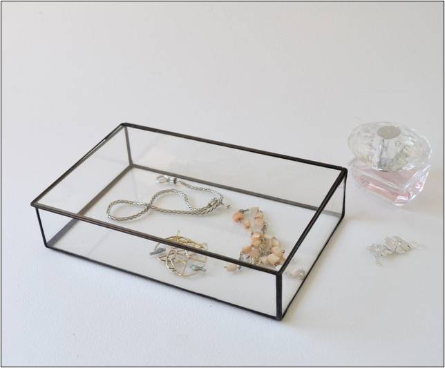 Clear Top Jewelry Display Boxes