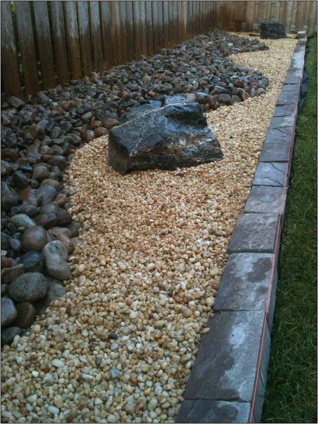 Colored Rock Landscaping Ideas