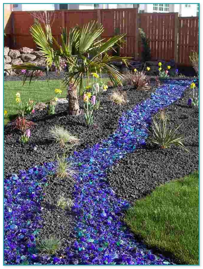Colored Rocks For Landscaping