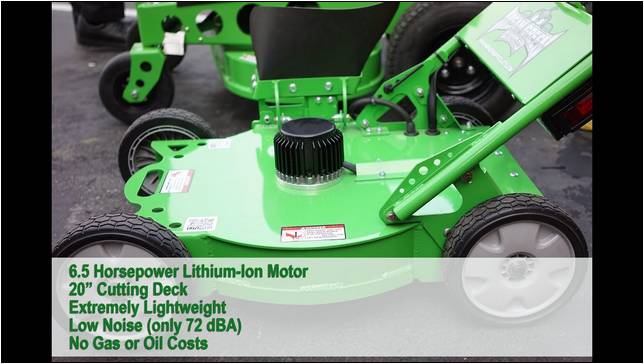 Commercial Cordless Electric Lawn Mower