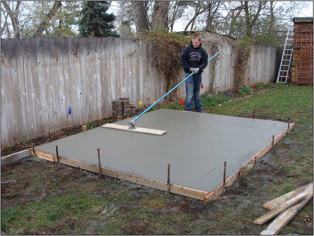Concrete Pad For Hot Tub Installation