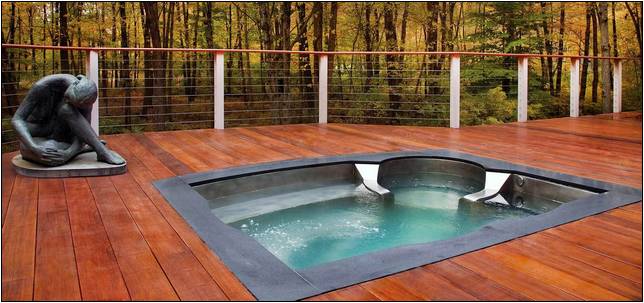 Cost Of Built In Hot Tub Outdoor