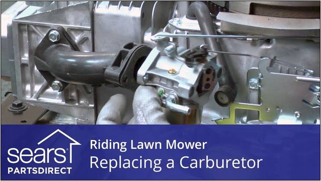 Craftsman Riding Lawn Mower Carburetor Repair