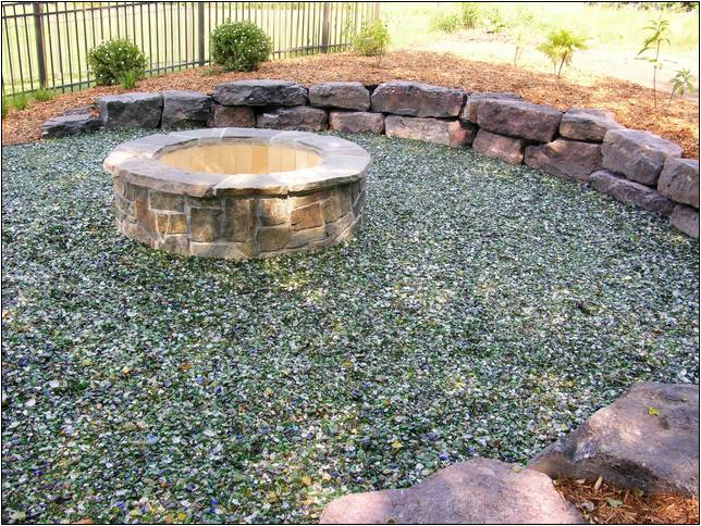 Crushed Recycled Glass For Landscaping