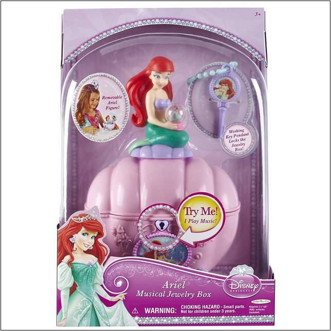 Disney Ariel Musical Jewelry Box