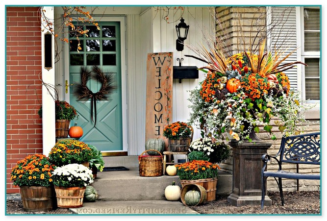 Fall Decorations For Outside The Home
