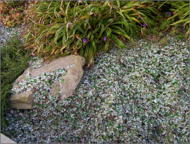 Glass Gravel For Landscaping Uk