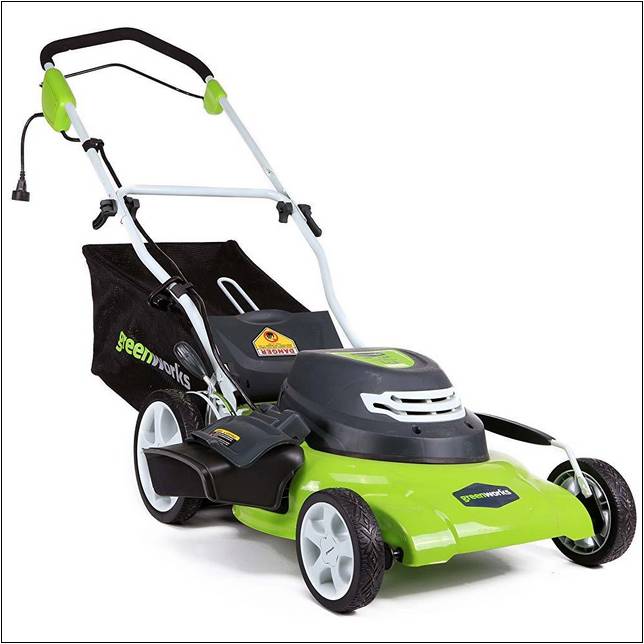 Greenworks 20 In. Corded Electric Lawn Mower