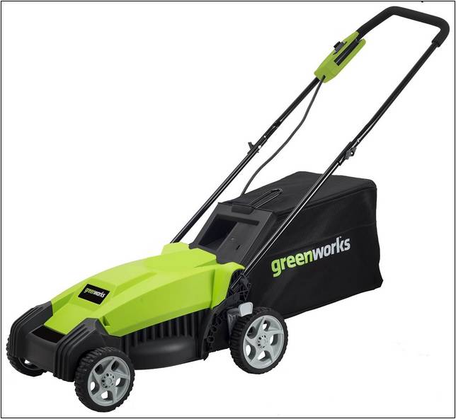 Greenworks 9 Amp 14 In Corded Electric Lawn Mower