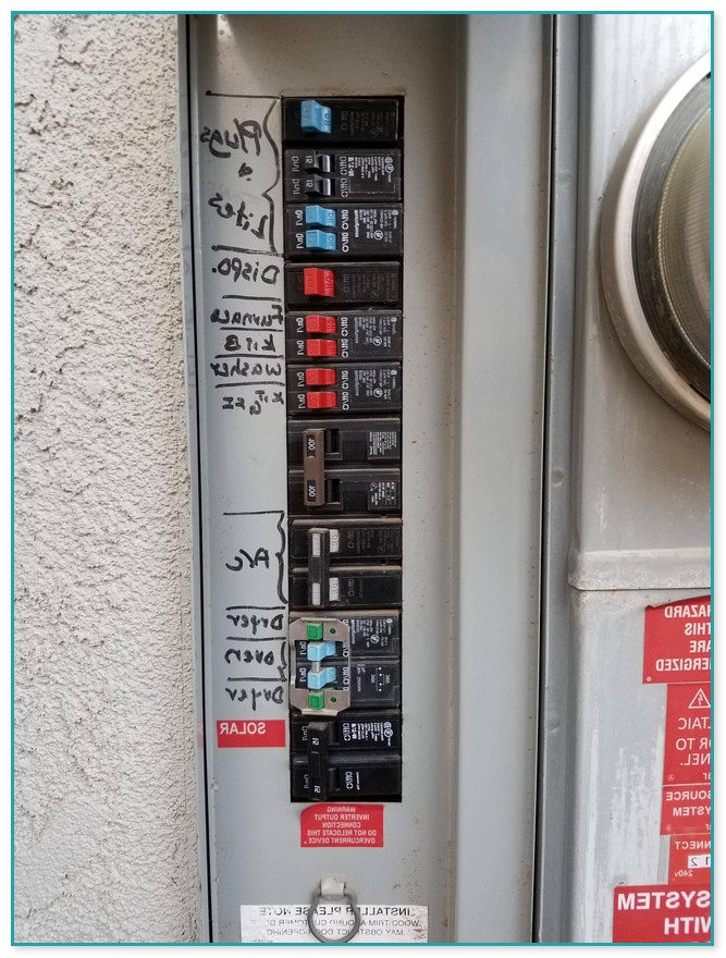 Hot Tub Electrical Panel
