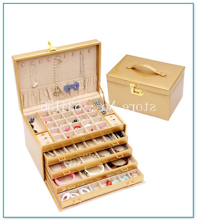 Jewelry Box For Earrings And Necklaces