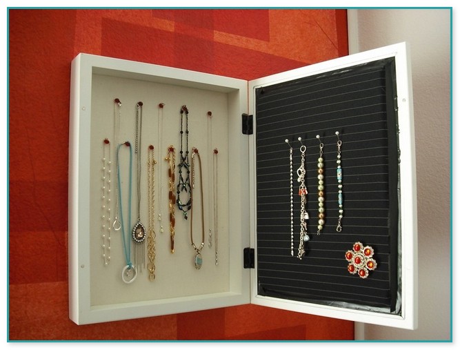 Jewelry Box With Picture Frame