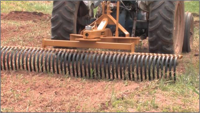 Landscape Rake For Tractor Uses
