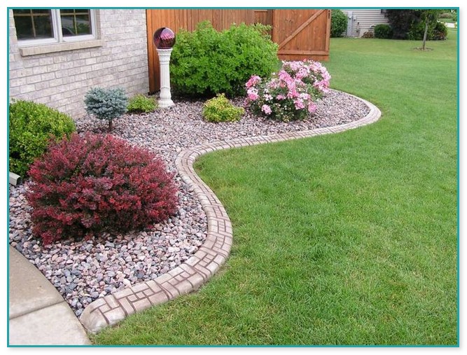 Landscaping Flower Beds With Stones