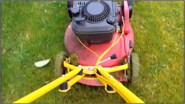 Lawn Mower Dethatcher Blade Attachment