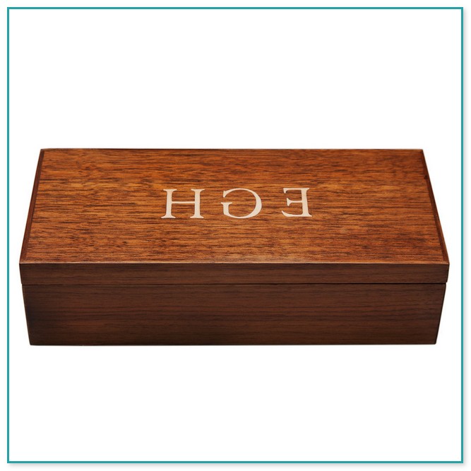 Mens Wooden Jewelry Box Valet