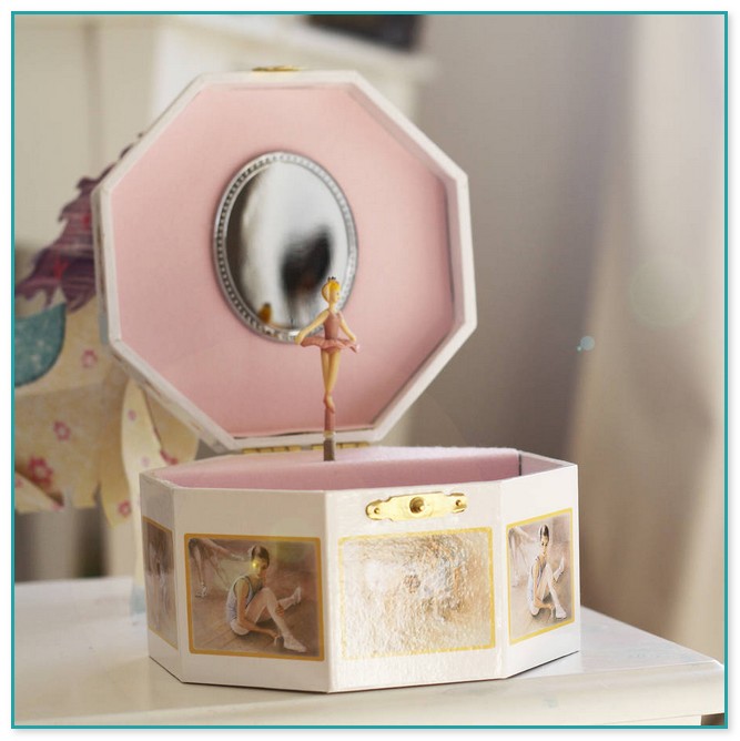 Musical Jewelry Boxes With Ballerina