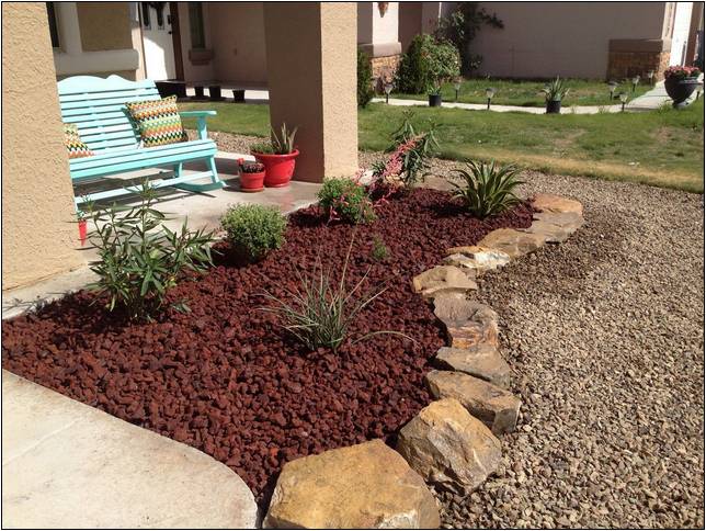 Red Lava Stone For Landscaping