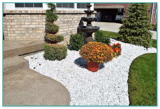 White Marble Rock For Landscaping
