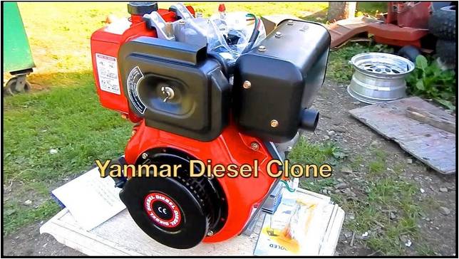 Yanmar Diesel Lawn Mower Engine
